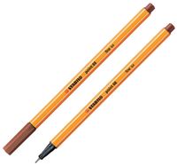 CIENKOPIS POINT 88 FINE 0,4MM STABILO 88/38 BRĄZOWY