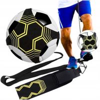 PAS TRENINGOWY DO PIŁKI NOŻNEJ ELASTYCZNY PIŁKARSKI TRENAŻER PIŁKA NOŻNA