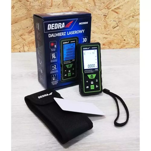 DALMIERZ LASEROWY 70M DEDRA MC0934, DALMIERZ LASEROWY DO DOMU DALMIERZ LASEROWY URZĄDZENIE POMIAROWE MIARA LASEROWA na Arena.pl