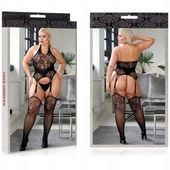 BODYSTOCKING DLA PUSZYSTYCH SEXY BODY PLUS SIZE