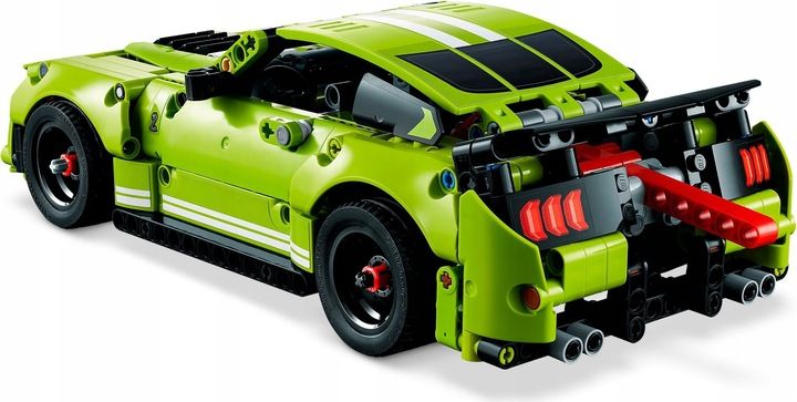 LEGO TECHNICS Samochód Ford Mustang Shelby + 2x silnik Pull&Back zdjęcie 12