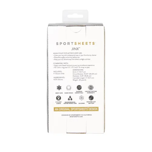 sportsheets nexus jinx periwinkle silikonowy model z przyssawką 15,2 cm na Arena.pl