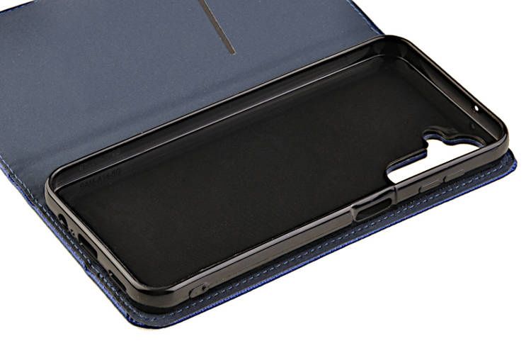 Etui Smart do Samsung Galaxy A14 / A14 5G niebieski zdjęcie 4