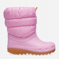 Śniegowce młodzieżowe dziewczęce ocieplane Crocs Classic Neo Puff Boot K