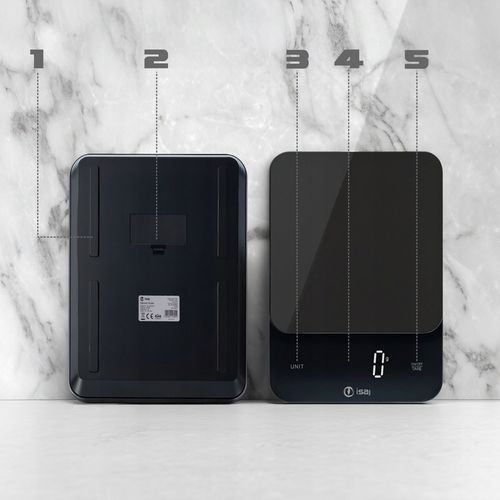 WAGA KUCHENNA ELEKTRONICZNA ISAJ WI1 PRECYZYJNA Z WYSWIETLACZEM DO na Arena.pl