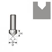 FREZ ROWKUJĄCY V T8 D25.4 H25.4 A90ST - DED07F054B