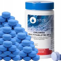 CHLOR DO BASENU TABLETKI MULTIFUNKCYJNE 20G BLUE