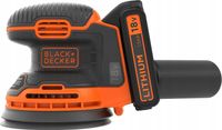 BLACK + DECKER SZLIFIERKA MIMOŚRODOWA 18V BDCROS18 1x1,5Ah