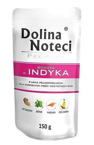 DOLINA NOTECI PREMIUM Mokra karma dla psa MIX smaków 30x150g zestaw na Arena.pl