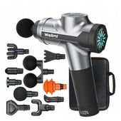 Pistolet do Masażu WELLMI MG05ULTRA SILVER Profesjonalny Massage Gun PRO