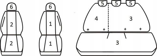 Pokrowce miarowe do Fiat Panda III (2012r-....) na Arena.pl