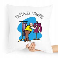 Poduszka Krawcowej Krawca Najlepszy Krawiec Z Nadrukiem Ze Zdjęciem