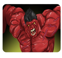 Podkładka pod myszkę Hulk