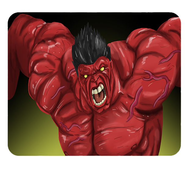Podkładka pod myszkę Hulk zdjęcie 1