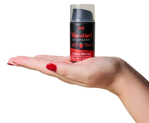 intt tingling gel strawberry 15ml - żel intymny z efektem pulsującym na Arena.pl