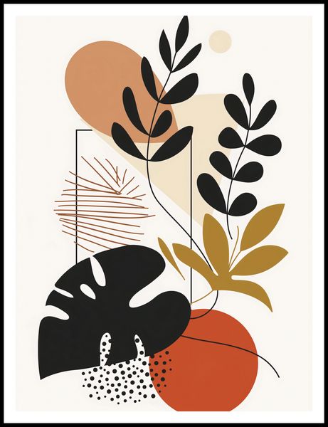 Plakat 75x100cm Zawisły Liść zdjęcie 3