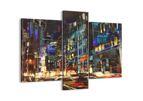 Obraz Na Płótnie - Miasto Centrum Auto - 95X80 Cm - Cb95X80-3787 na Arena.pl