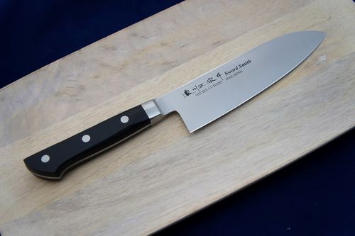 Nóż Santoku 17 cm Satoru Satake na Arena.pl