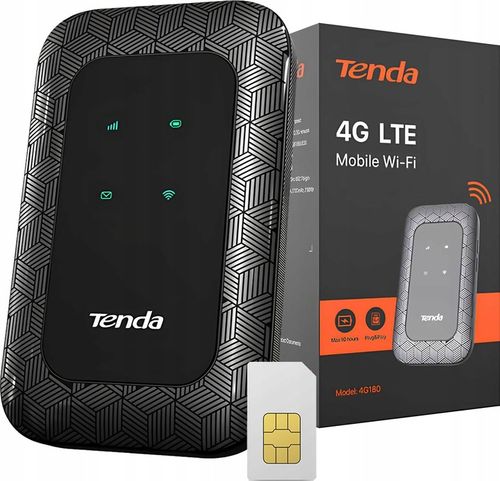 Przenośny Mobilny Router Na Karte SIM Kieszonkowy WiFi 4G LTE MiFi na Arena.pl