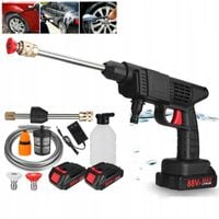 MYJKA CIŚNIENIOWA AKUMULATOROWA BEZPRZEWODOWA MOCNA + 2x AKU 10000mAh