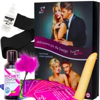 LOVESTIM NOWOCZESNA EKSKLUZYWNA GRA Z GADŻETAMI DL