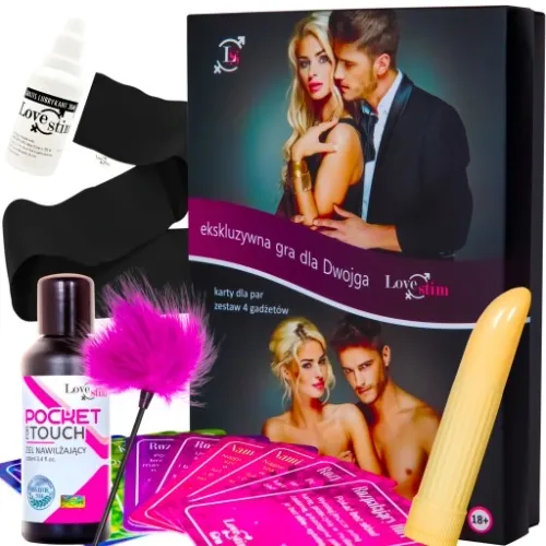 LOVESTIM NOWOCZESNA EKSKLUZYWNA GRA Z GADŻETAMI DL na Arena.pl