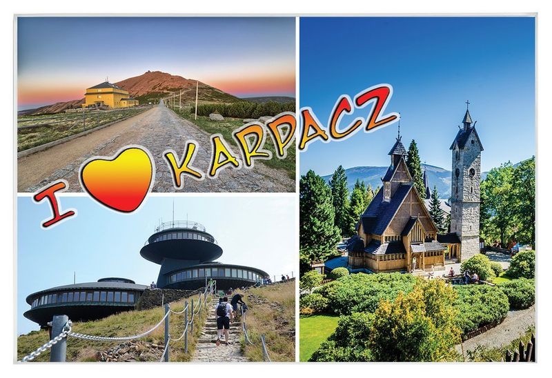 I love Karpacz - magnes szklany zdjęcie 1