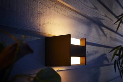 Philips Hue Fuzo White LAMPA KINKIET ZEWNĘTRZNY OGRODOWY LED 9,1W na Arena.pl
