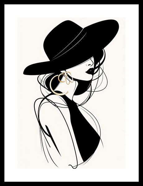 Plakat 25x35cm Uwikłana Elegancja zdjęcie 3