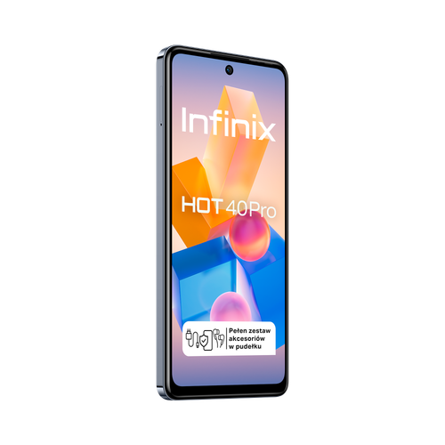 Smartfon INFINIX Hot 40PRO Black 8/256GB na Arena.pl