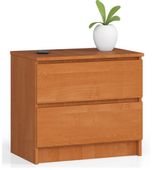 SZAFKA NOCNA K 60 cm 2 SZUFLADY OLCHA