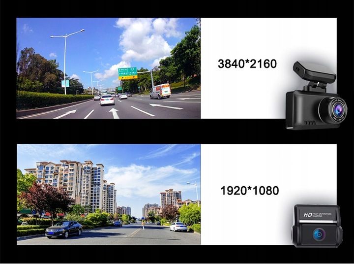 T8DUAL Wideorejestrator 4K SONY IMX335 Wifi GPS 64 zdjęcie 13