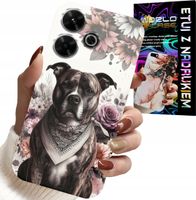 ETUI DO XIAOMI REDMI 13 4G - PITBULL GROŹNE PSY FUTERAŁ PLECKI CASE