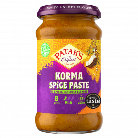 Korma Spicy Paste Patak 283g zdjęcie 1