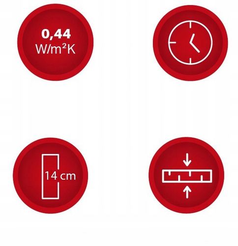 Schody Strychowe NORDIC 0,44W/m2K 86mm 120x70 Druga Uszczelka Wkręty na Arena.pl
