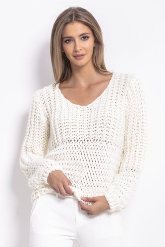 Sweter Chunky Knit F760 Ecru UNI na Arena.pl