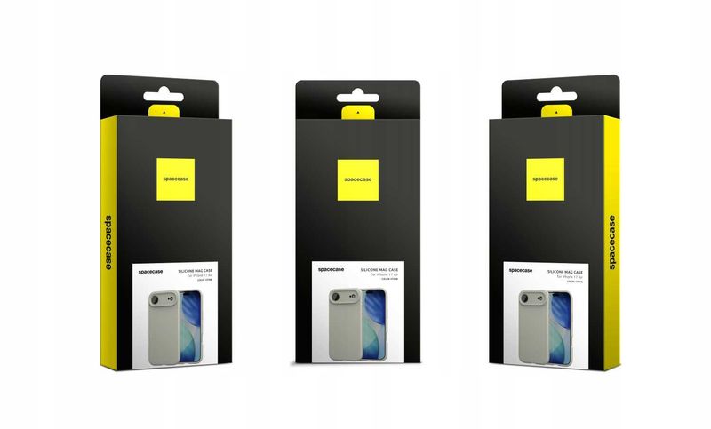 Spacecase Silicone Mag Iphone 17 Air Stone zdjęcie 13