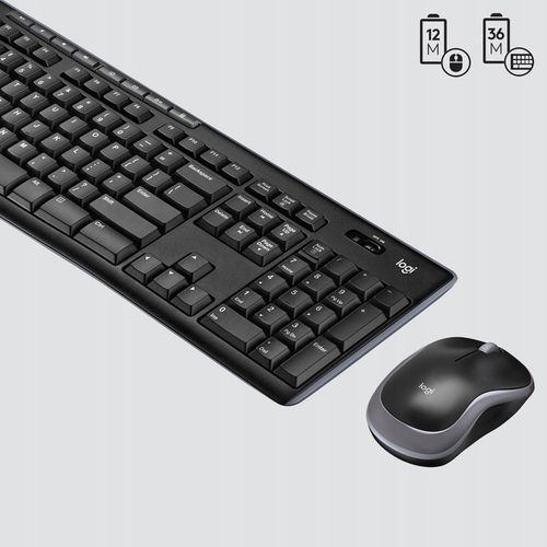 Klawiatura i mysz bezprzewodowa Logitech MK270 na Arena.pl