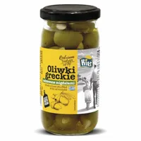 Greckie oliwki nadziewane migdałami 350g/200g