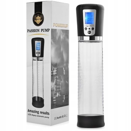 AUTOMATYCZNA POMPKA DO POWIEKSZANIA PENISA + SSANIE CZŁONKA - 4 FUNKCJE LCD na Arena.pl