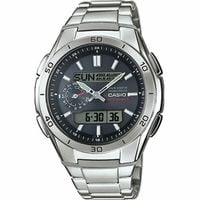 Zegarek Męski Casio WVA-M650D-1AER Czarny Szary Srebrzysty
