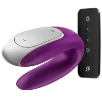 satisfyer double fun violet - model dla par, sterowanie aplikacją