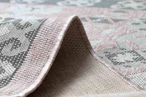 RUG/LU/VINEA/AZTEC/POWDERPINK+CREAM/80x150 na Arena.pl