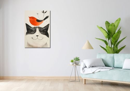 Obraz 60x90cm Pyzaty Przyjaciel na Arena.pl