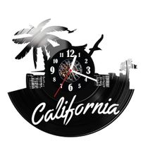 Zegar ścienny z płyty winylowej California 268.14