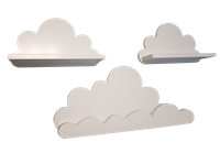 Półka Chmurka zestaw 3 szt. wersja Minorka - Prestige
