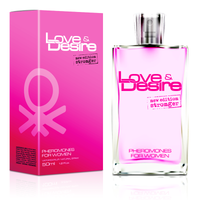 LOVE DESIRE DAMSKIE PERFUMY Z FEROMONAMI MOCNE DLA KOBIET SUKCESU POŻĄDANIE