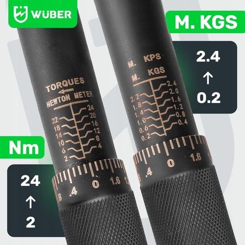 KLUCZ DYNAMOMETRYCZNY 1/4" Z BLOKADĄ 2-24NM CERTYFIKAT KALIBRACJI ETUI na Arena.pl