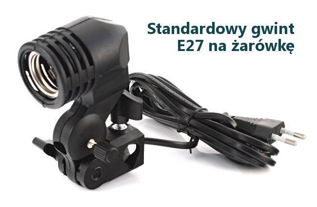 Oprawka pojedyncza do żarówek E27, LH-003, ST-211 zdjęcie 4
