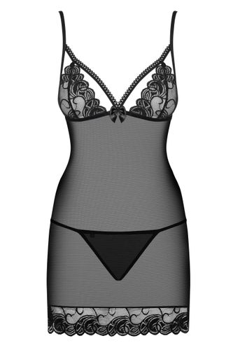 koszulka nocna ze stringami wonderia s/m obsessive na Arena.pl